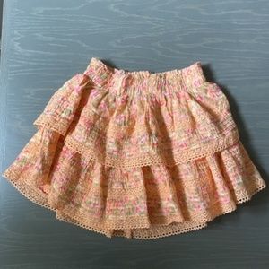 Ruffle Mini Skirt